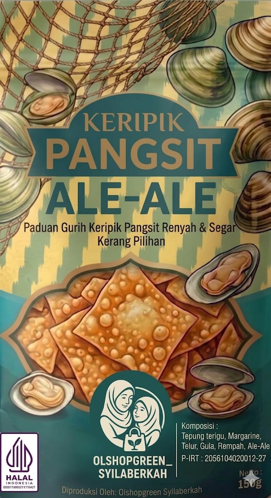Keripik pangsit ale_ale