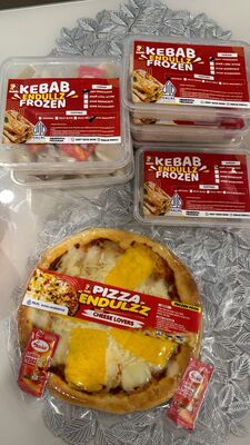 Kebab dan pizza frozen